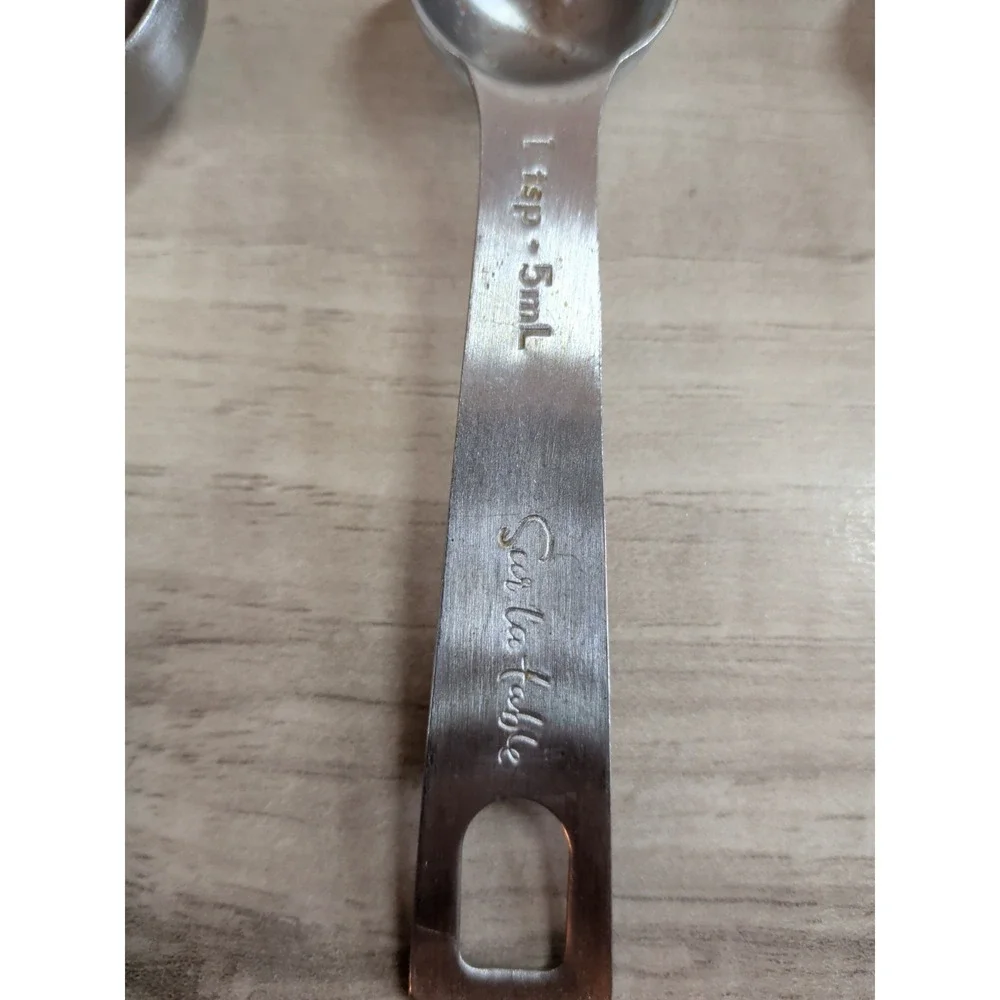 Sur la Table - Stainless Steel Measuring Cups Spoons - Set of 7 MIX Cups